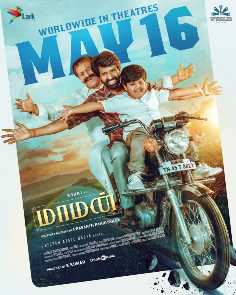 Soori in a rural backdrop from Maaman