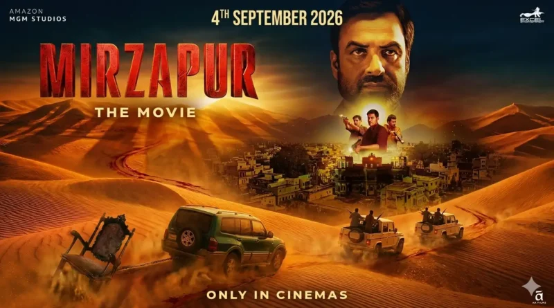 Mirzapur The Movie cast featuring Kaleen Bhaiya and Guddu Pandit